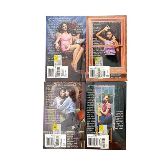 Lot of 4 (#1-4) THE WILDFLOWERS Paperback Books - VC ANDREWS - Picture 2 of 4